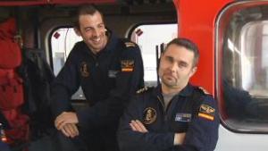 La tripulación del Helimer cuenta cómo fue el rescate de los naufragos del «O Busi». 