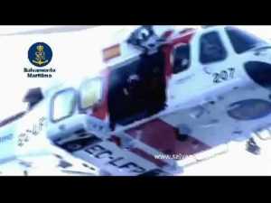Video de un entrenamiento del HELIMER 207 con base en Almería. AW139