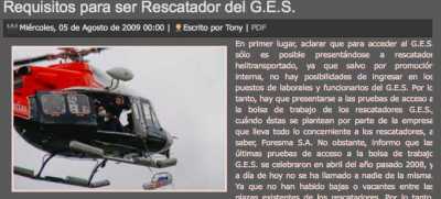 Grupo de Emergencias y Salvamento de Canarias
