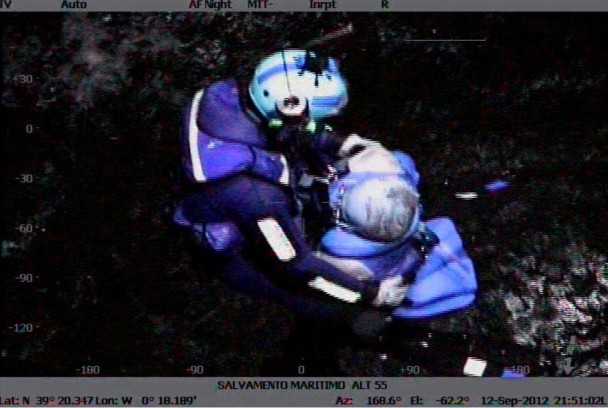 Momento del rescate Helimer 207