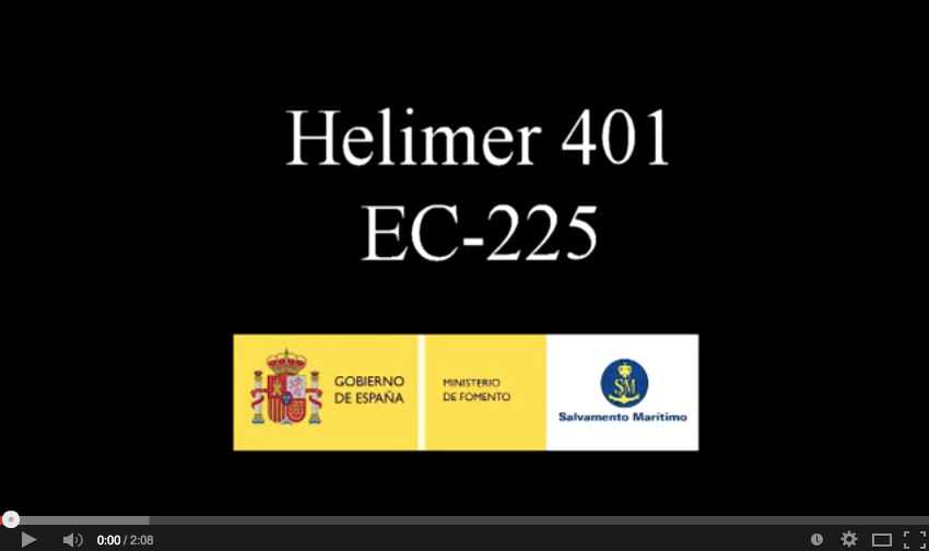 Helimer 401 EC225 salvamento maritimo