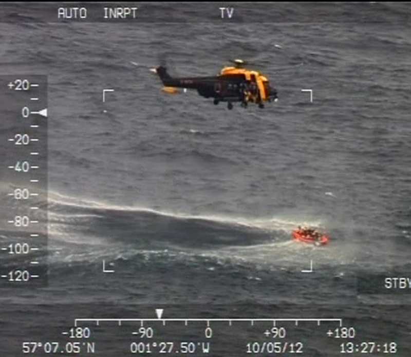 Rescate pasajeros helicóptero Bond - Jigsaw